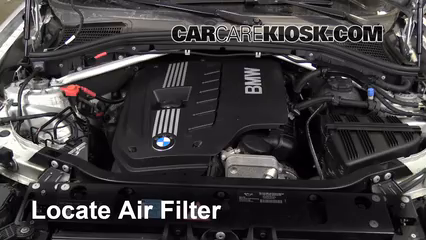 2011 BMW X3 xDrive28i 3.0L 6 Cyl. Air Filter (Engine) Check